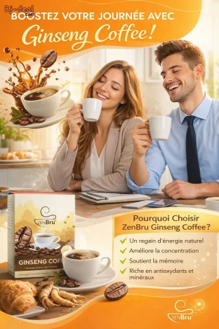Image principale — CAFE ZENBRU AU GINSENG ET AUX GINGEMBRES