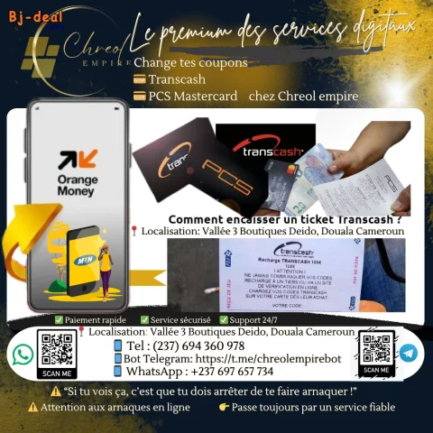 Image principale — Le premium du digital Camerounais Chreol Empire