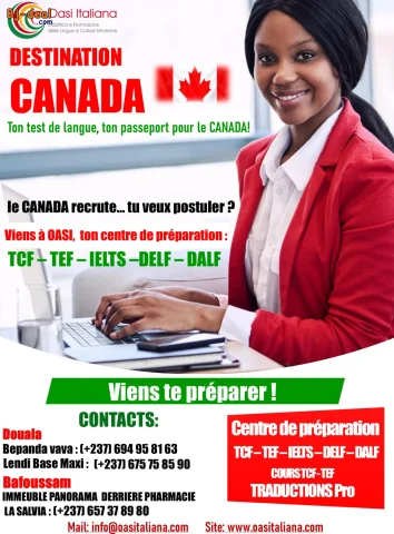 Image principale — Préparation TCF TEF IELTS TOEFL TOIEC CAMBRIDGE
