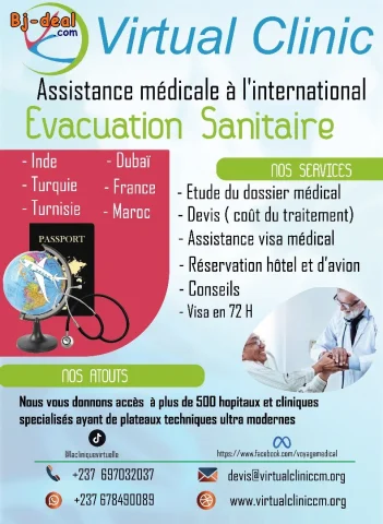 Main image — Soins médicaux en Inde Tunisie Turquie Maroc