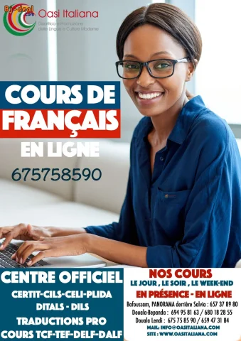Image principale — COURS DE FRANÇAIS