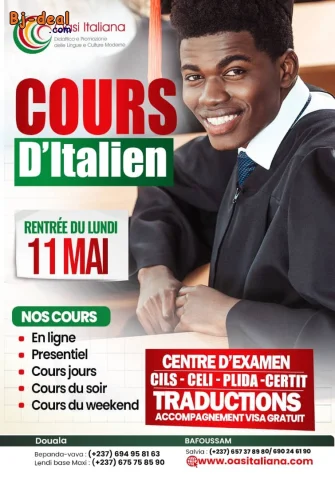 Image principale — NOUVELLE RENTRÉE COURS ITALIEN À OASI ITALIANA