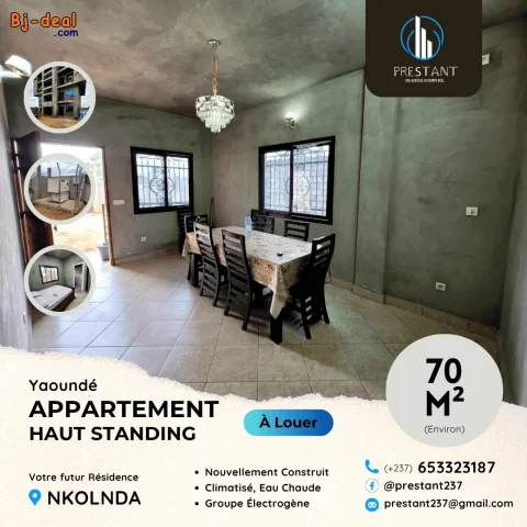 Image principale — Magnifiques Appartements Haut Standing en Finition à Nkolnda