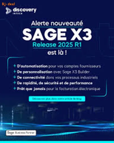 Image principale — SAGE X3 V12 LICENCE 10 ANS