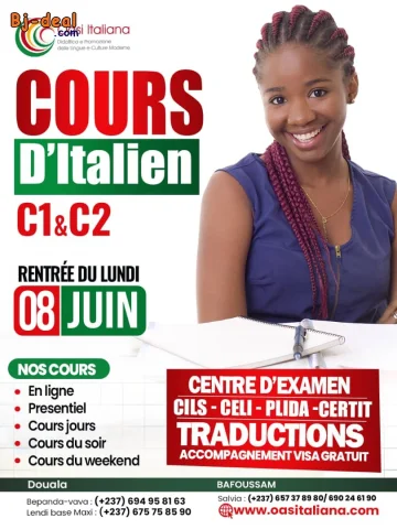 Image principale — Cours Italien C1 et C2 à Oasi italiana