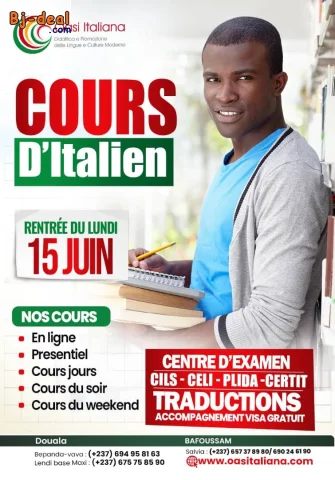 Image principale — Cours Italien à Oasi italiana
