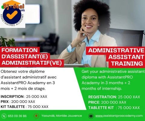 Image principale — CQP Assistant Administratif Administrative Assistant CQP