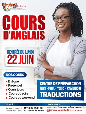 Image principale — Préparation TCF TEF IELTS TOEFL TOIEC CAMBRIDGE