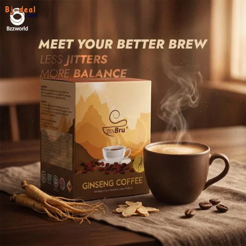 Image principale — CAFE ZENBRU AU GINSENG ET AUX GINGEMBRES