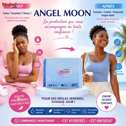 Image principale — Finis le Stress pendant vos Règles avec Angel Moon