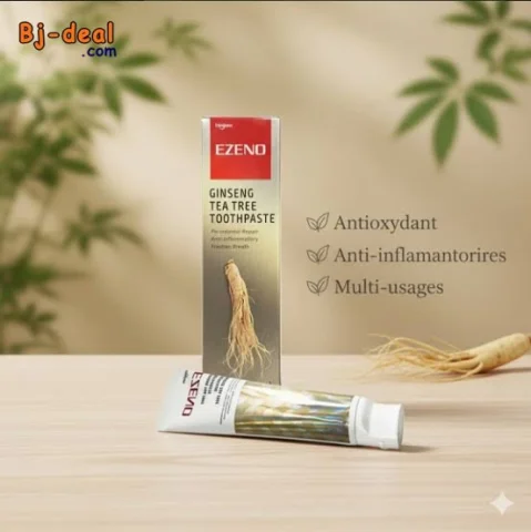 Image principale — Dentifrice EZENO au Ginseng la fraîcheur naturelle pour un sourire éclatant