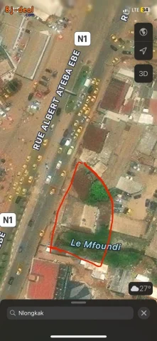 Image principale — Terrain Commercial Unique Bata Nlongkak Yaoundé